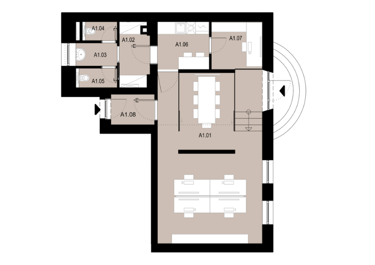 Nebytové priestory v centre Martina – Rezidencia Kmeťa - 15