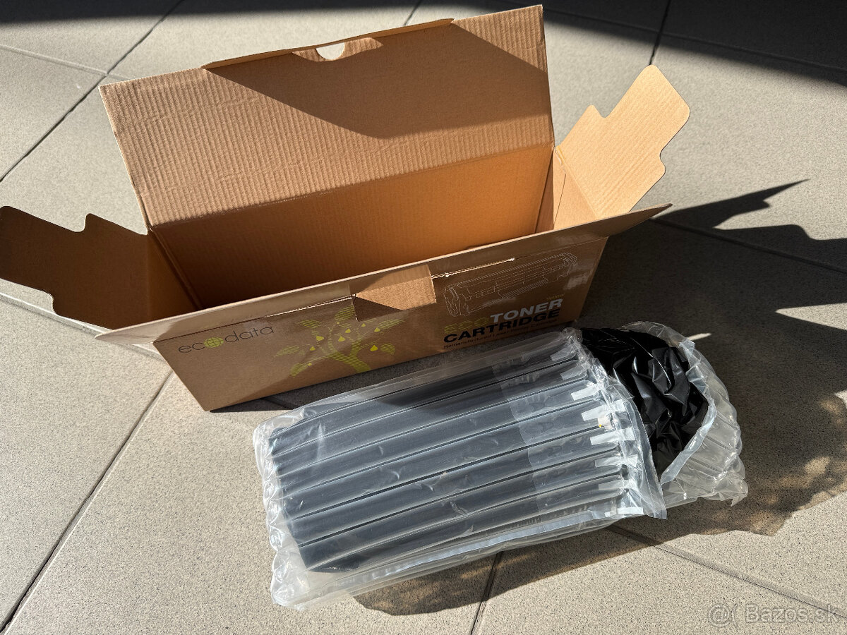 Eco Toner Cartridges - 1 ks čierna a 1 ks žltá - 15