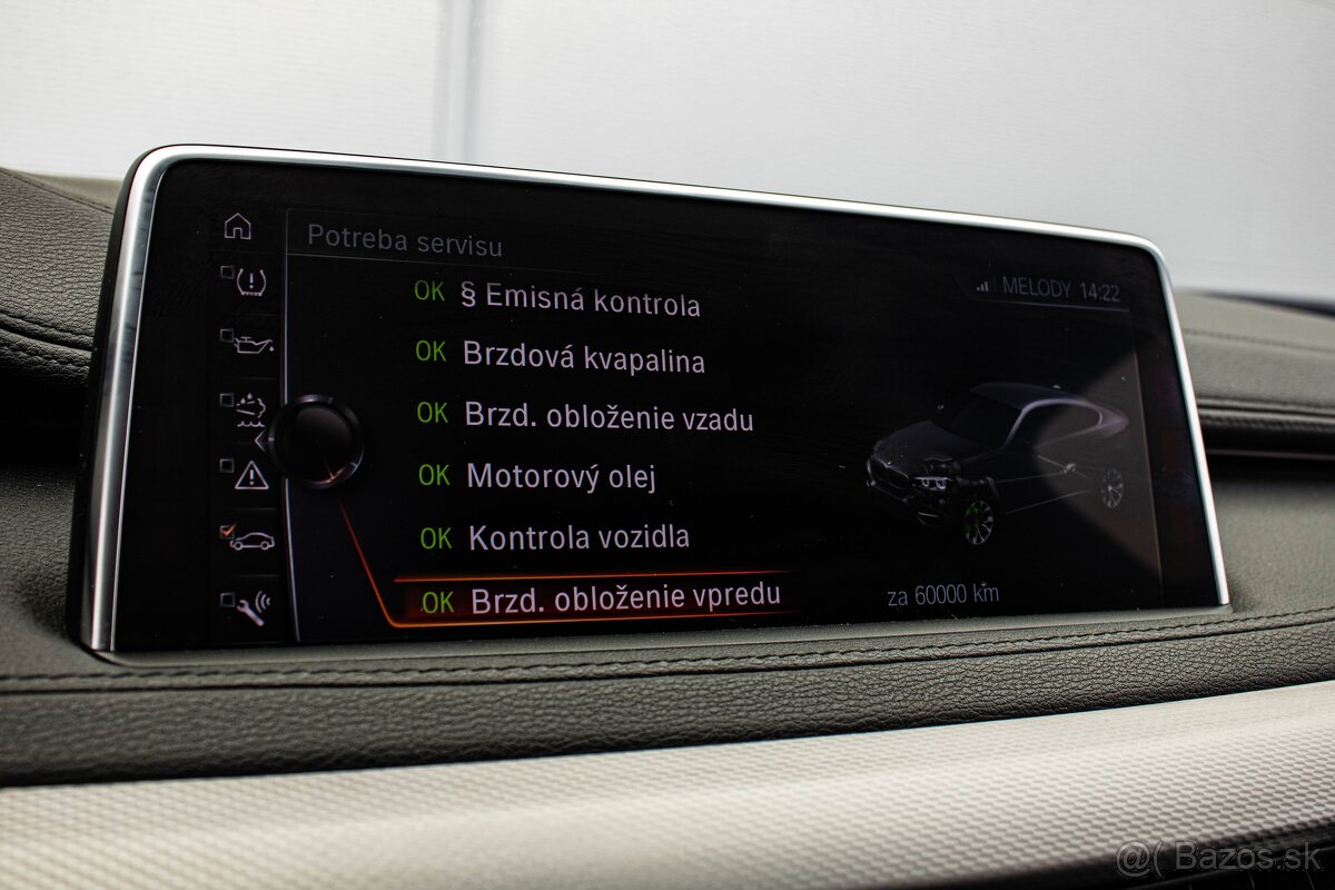 BMW X6 xDrive 40d M Sport, Slovenské, Nelakované - 15