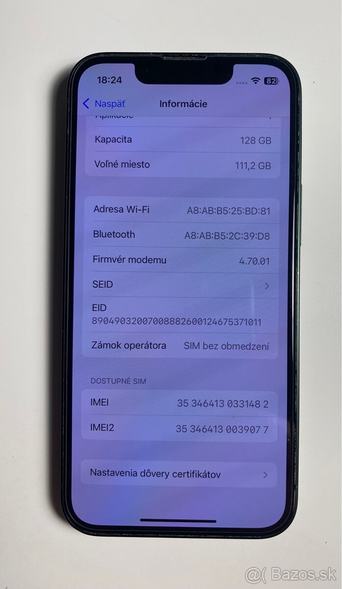 iPhone 13 Mini, batéria 85%, TOP stav - 15