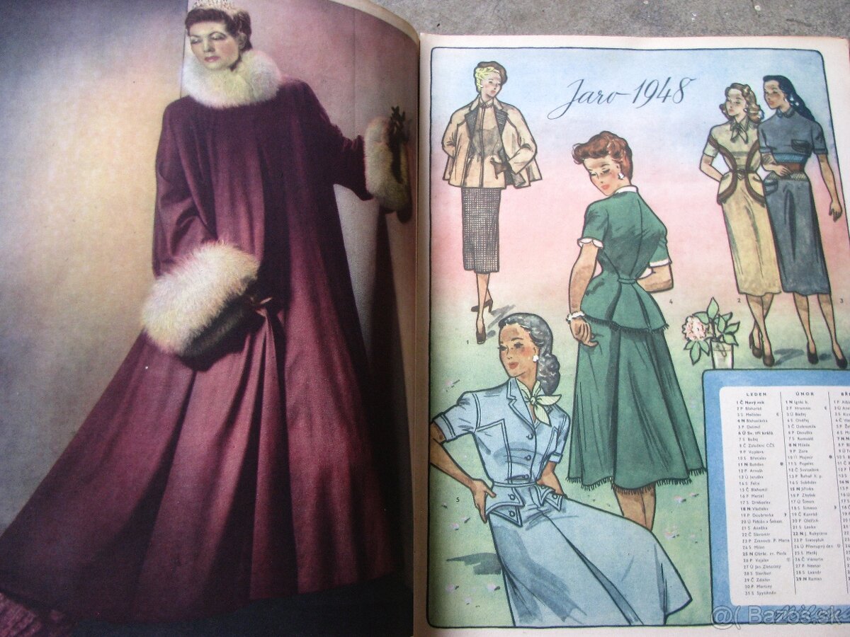 STARÉ MODNÉ ČASOPISY, naša moda, milena,dum mody,žena a moda - 15