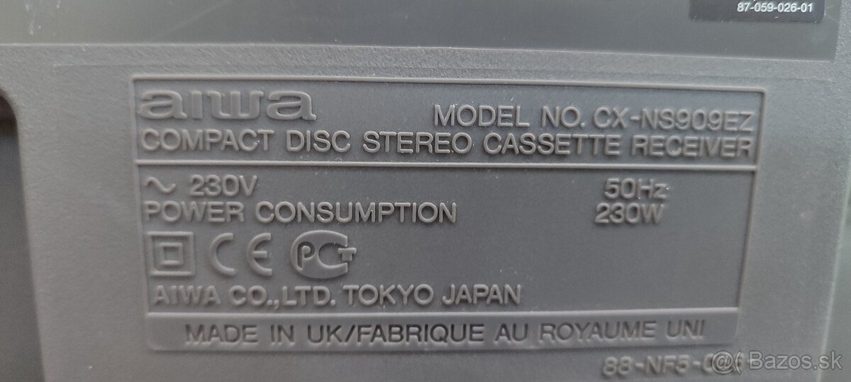 Hifi veža Aiwa NSX S909 - 15