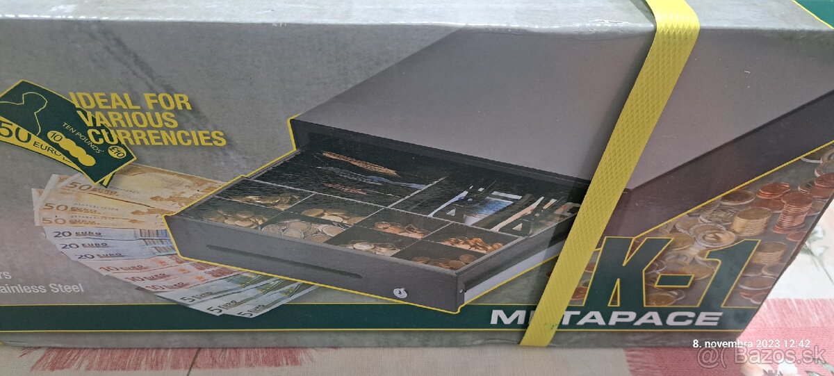 Nová Reálna kasa Metapace K-1
- 15