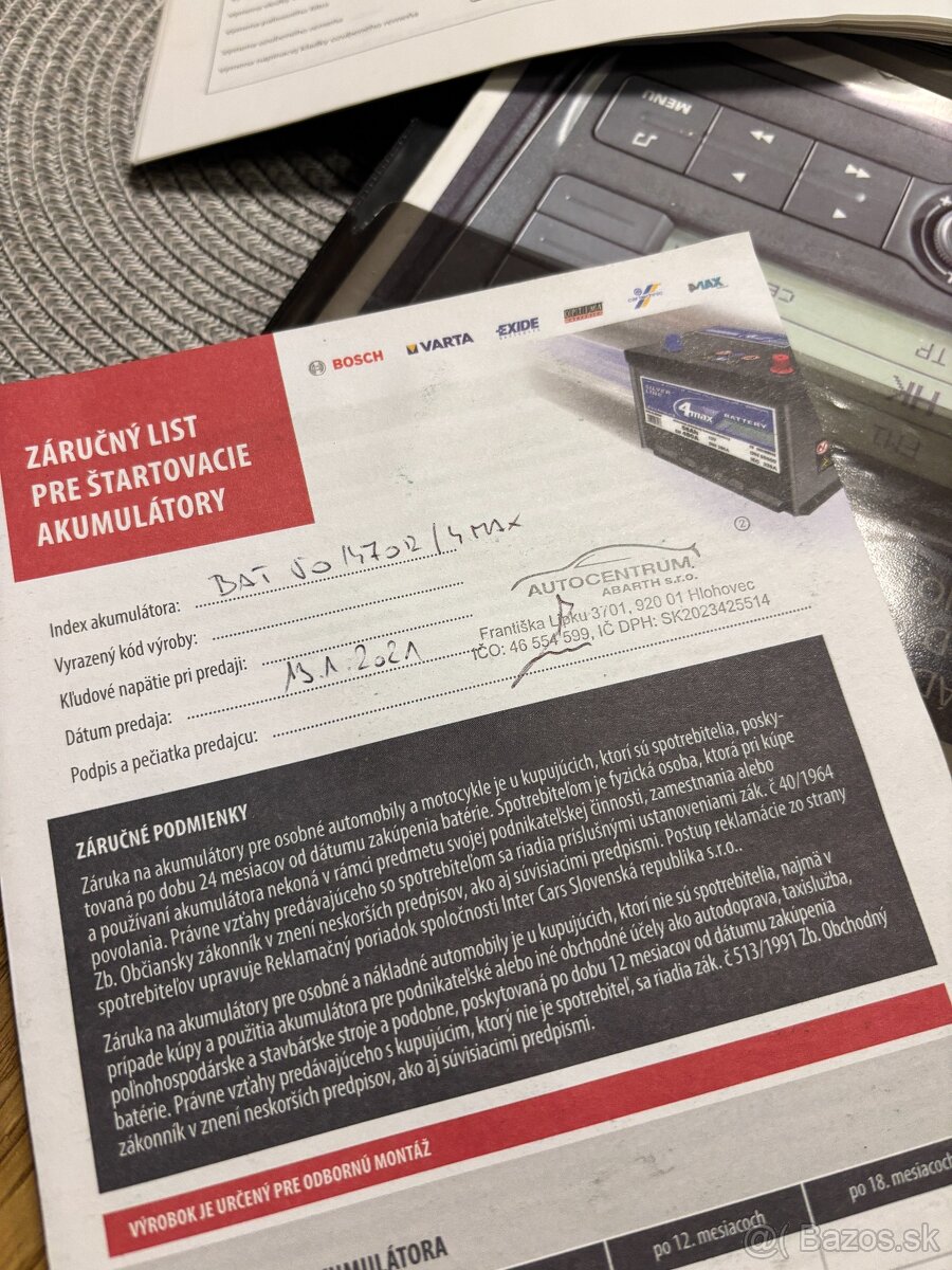 Predám Škoda Fabia 1,4 16V Ambiente, r.v. 2008 - 15