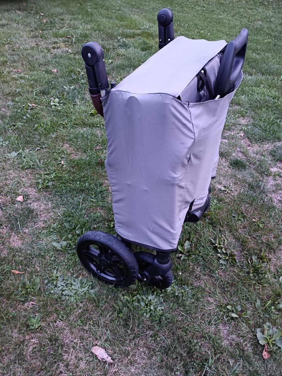 Skladací vozík FUXTEC CTL-900-G v šedej farbe (zánovný) - 15