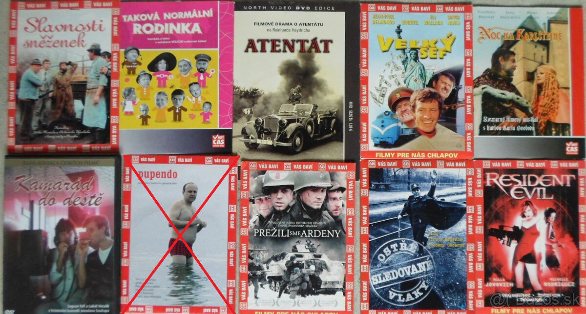 ♦️ DVD - FILMY - ORIGINÁLY ♦️ - 15