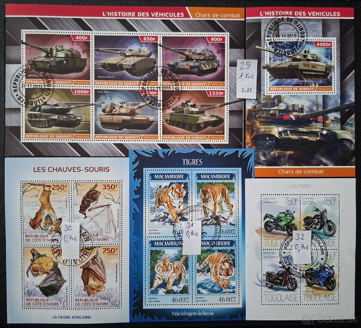 Postove znamky Mix 20 (58poloziek) - 15