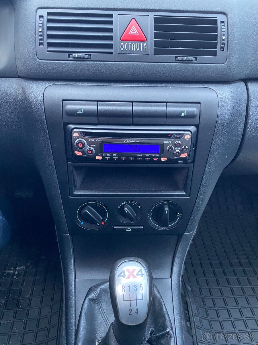 ŠKODA OCTAVIA 1 4X4 2.0 BENZÍN 85KW - 15