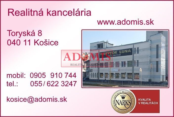 ADOMIS - Prenájom flexibilných kancelárskych priestorov v po - 15