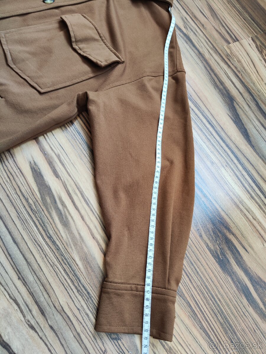 Stradivarius košeľový kabát oversize M - 15