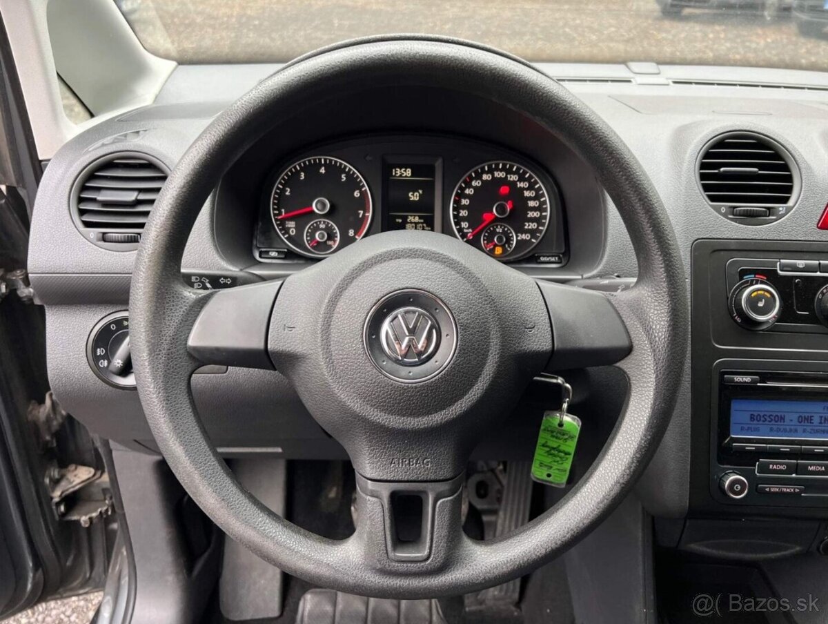VW Caddy 1.2 TSI 77 kW 2x šoupačky 2011 klima serviska - 15