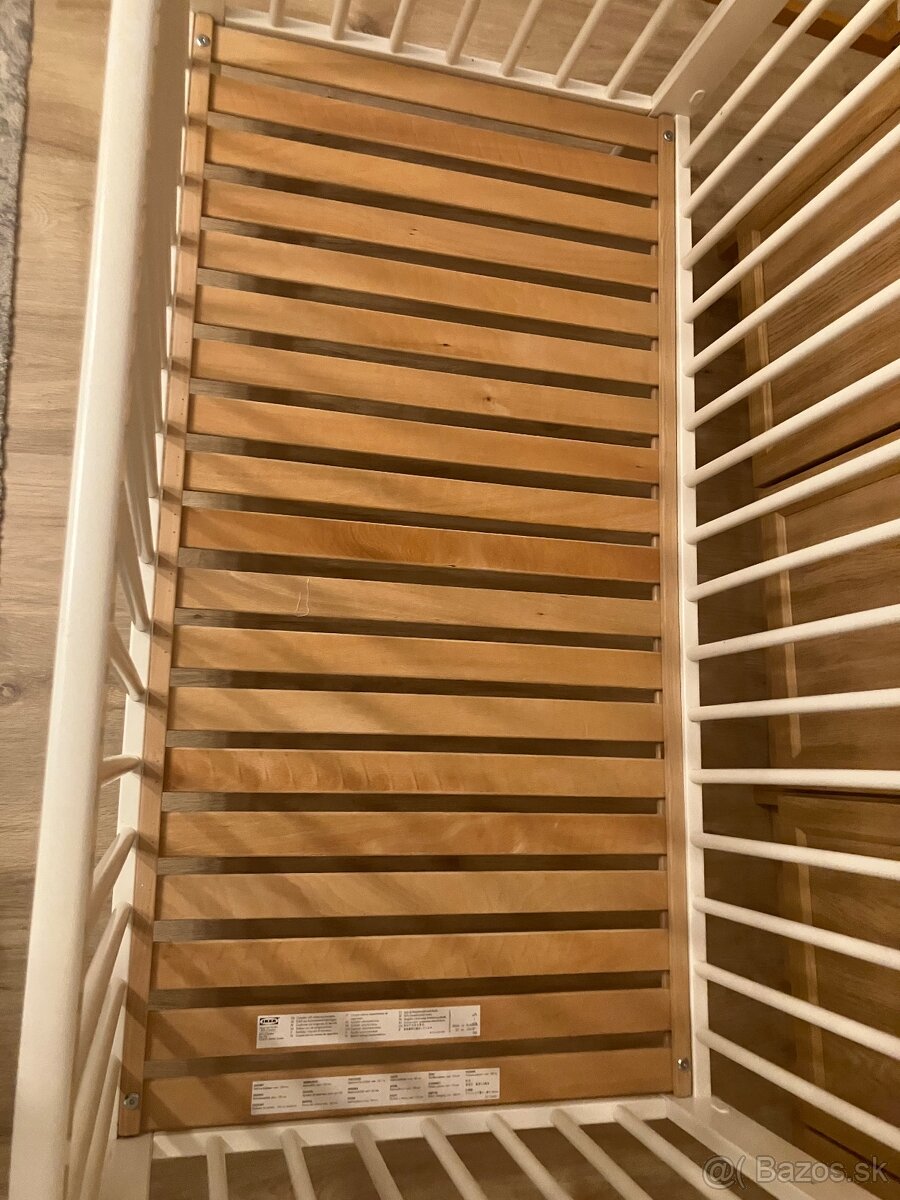 Detska postielka aj s matracom + vybavička + vanička - 15