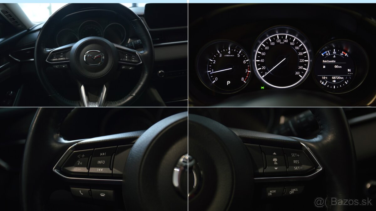 Mazda 6 Kombi 2.0 Skyactiv-G165 NELAKOVANÉ,Head Up,LED,Kamer - 15