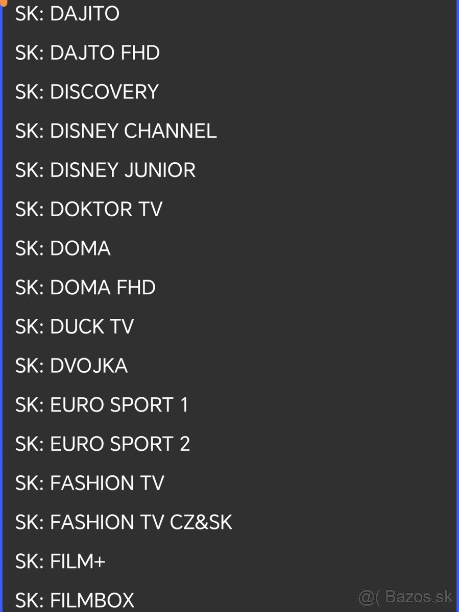 IPTV televize + Sportovní programy - 15