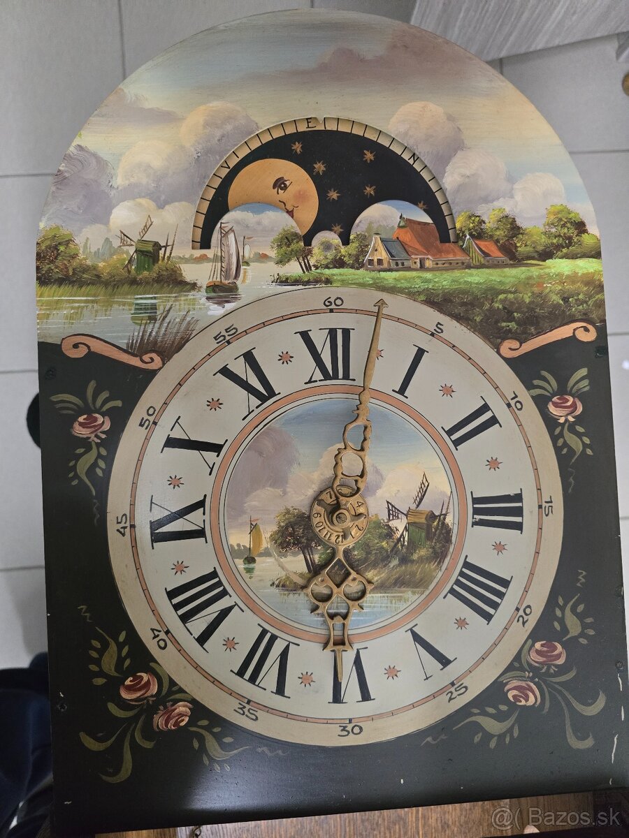 Original Holandske hodiny s budíkom - 15