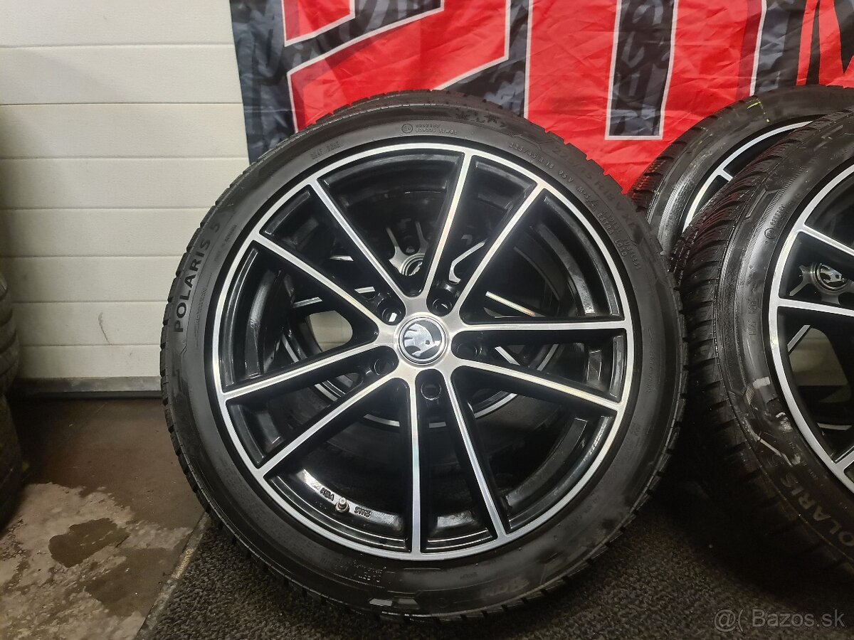 5X112 R18 DEZENT- ZIMNE PNEU 225/45 R18 - 15
