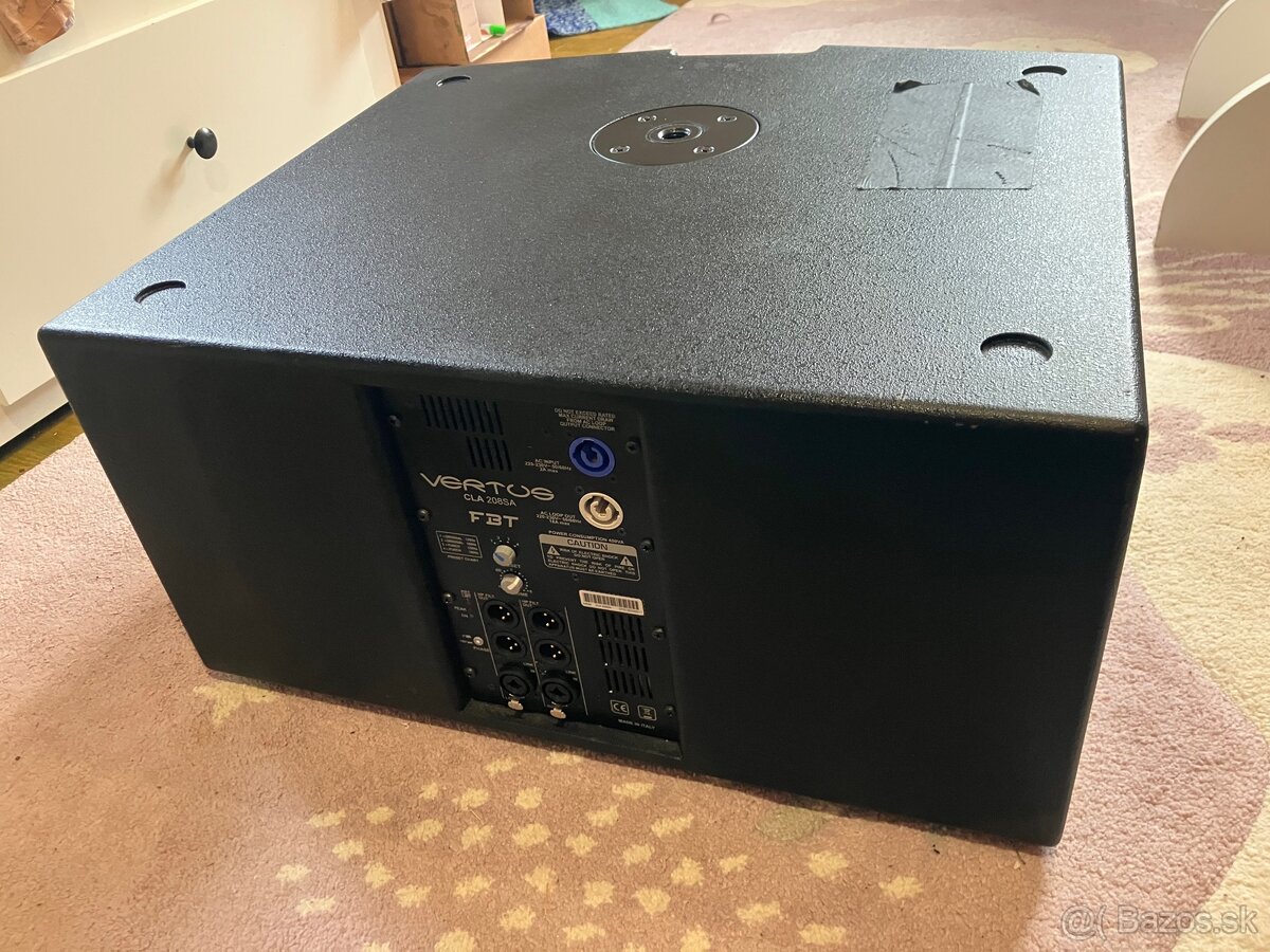 Predám pár reproduktorov FBT Vertus - 15