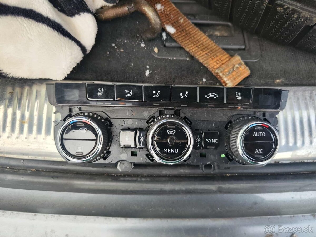 Ovládanie kúrenia Škoda, VW - 15