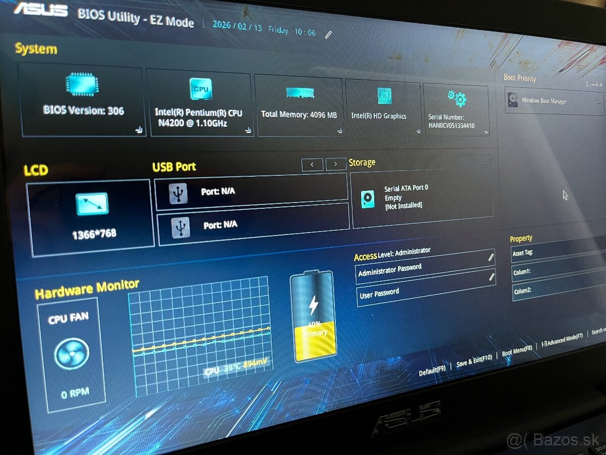 ASUS E402NA-GA165T DARK BLUE - 15