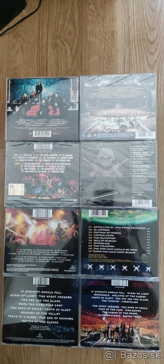 Prodám CD Iron Maiden.1 - 15