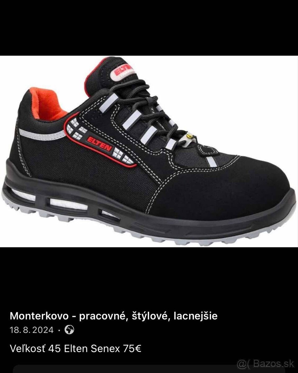 VEĽKOSŤ 45, MIX pracovná obuv, ENGELBERT Strauss+MIX TOP - 15