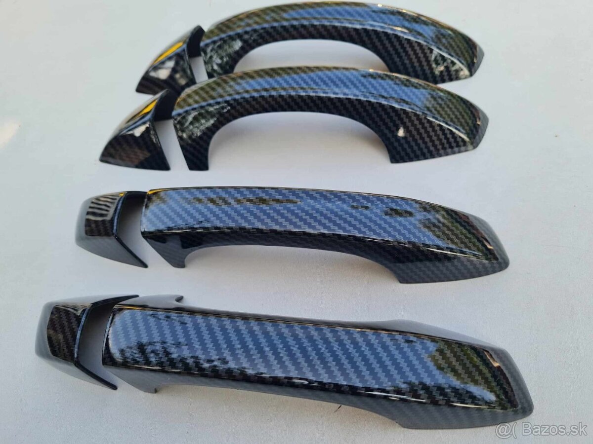 KARBONOVÉ klučky krytky klučiek pre ŠKODA VOLKSWAGEN - 15