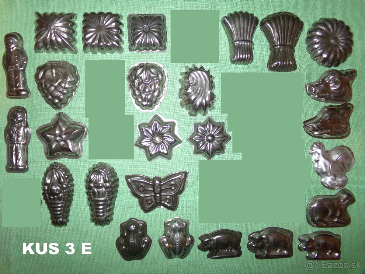 VYKRAJOVAČKY A FORMIČKY staré do zbierky aj na pečenie - 15