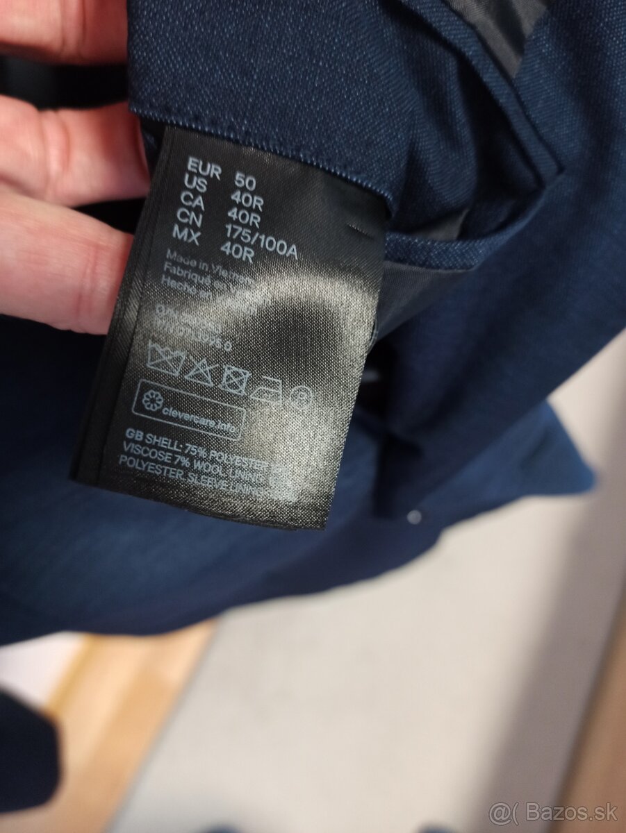 Oblek H&M veľ 50 - 15