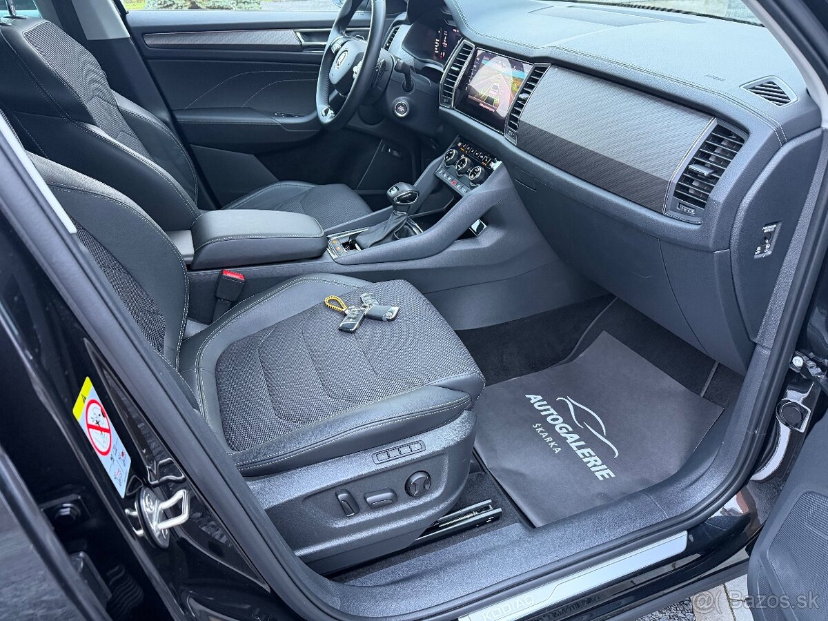 ŠKODA KODIAQ 4x4 STYLE + 2.0TDI 147 KW WEBASTO TAŽNÉ 117TKM - 15