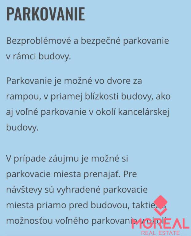 Kancelárske priestory od 17m2, Koceľova ul. - 15