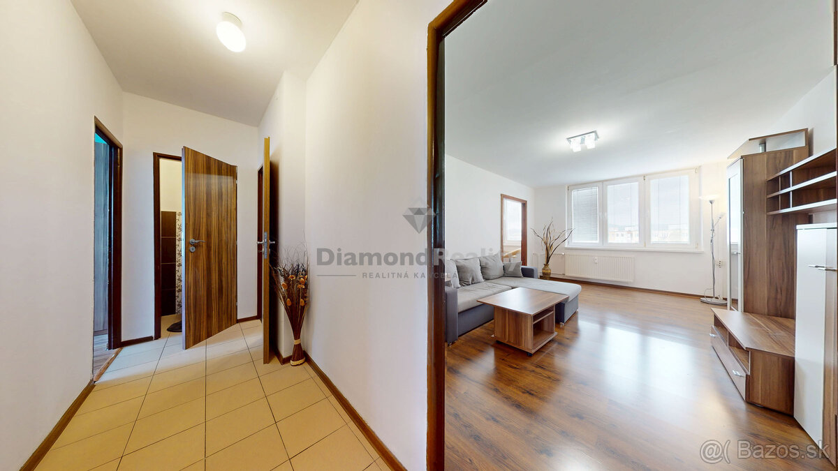 Na predaj 3 - izbový byt na Železníkoch, ulica Užhorodská, K - 15