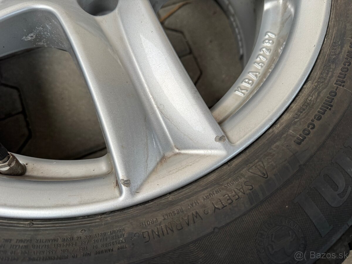 Zimná sada 5x114,3 215/60 R16 Continental - 15
