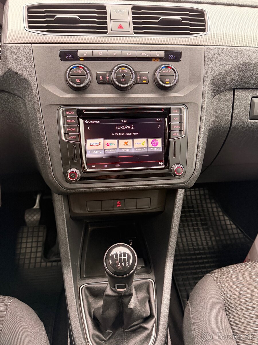 VW Caddy Maxi 2.0 TDI,110KW,6 manual– 7 miest, - 15