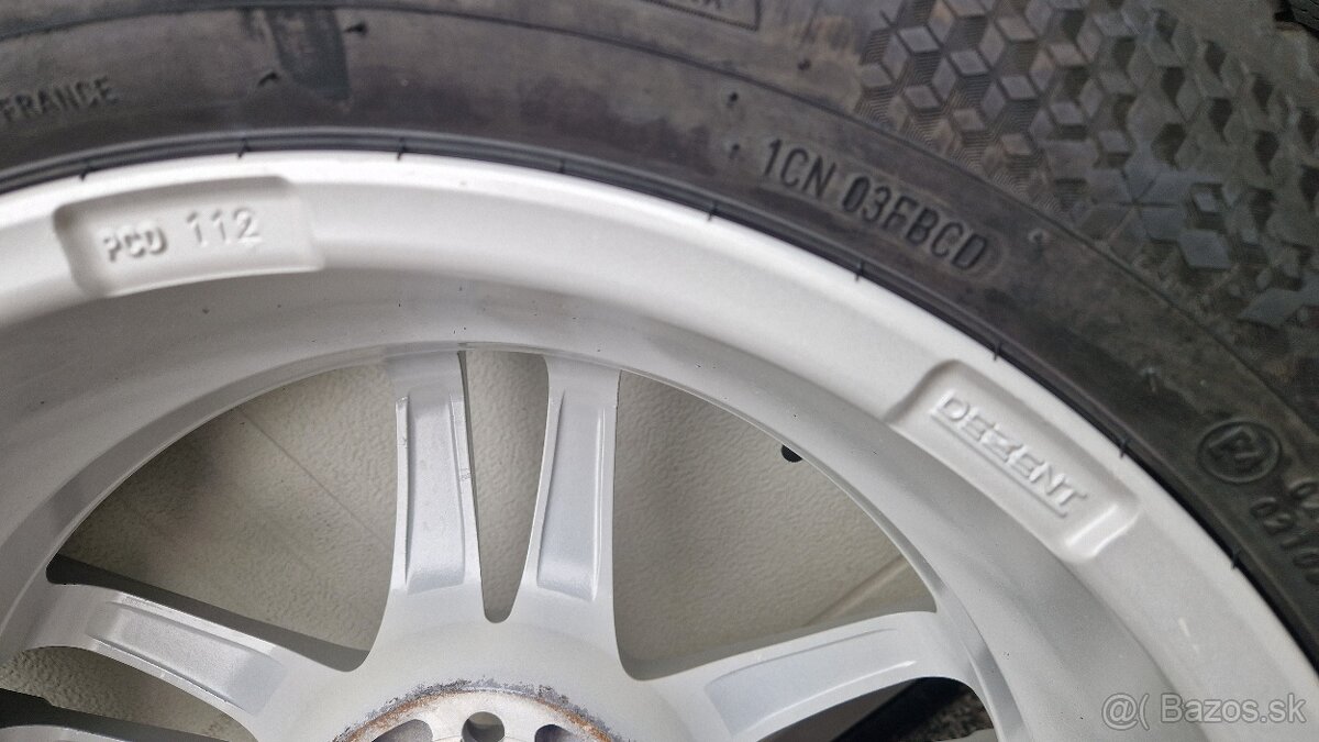 Zimné alu 215/55 R17, 5x112, Continental 870TS - 15