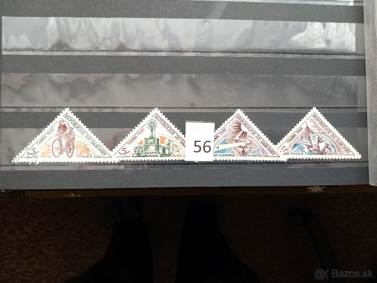 Poštové známky č.582 - AFRICKÉ ŠTÁTY III. - 20 ks sérií - 15