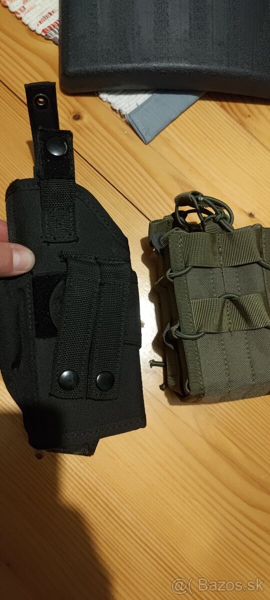 AK-47,AK 74U, hi-capa, výstroj - 15