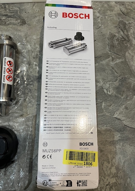 Nadstavec na cestoviny Bosch MUZS6PP mum6 kuchynský robot - 15