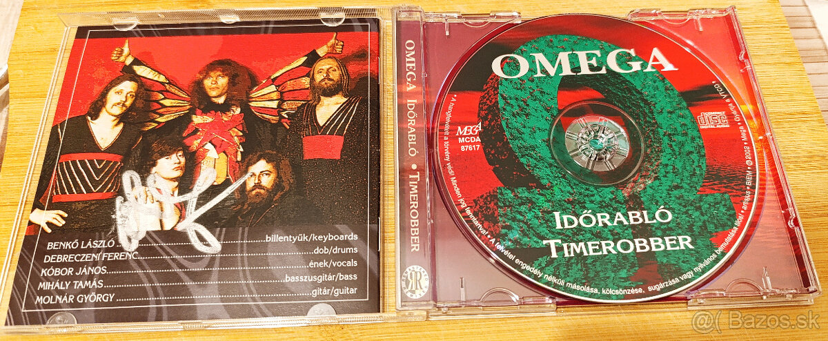 PREDÁM 5 CD SKUPINY OMEGA - PODPÍSANÉ - 15