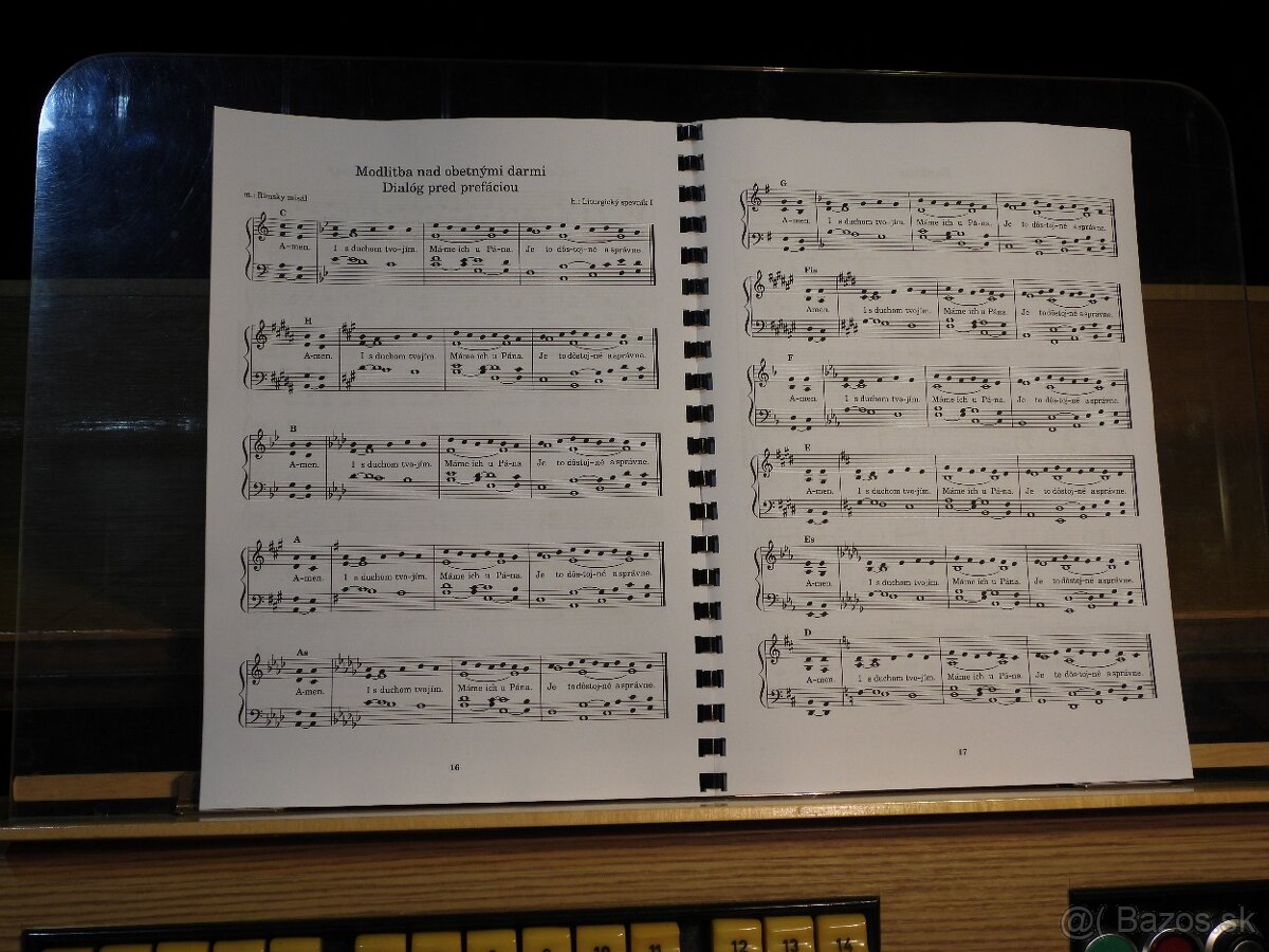 Jednoduchý liturgický spevník - Komplet - 15