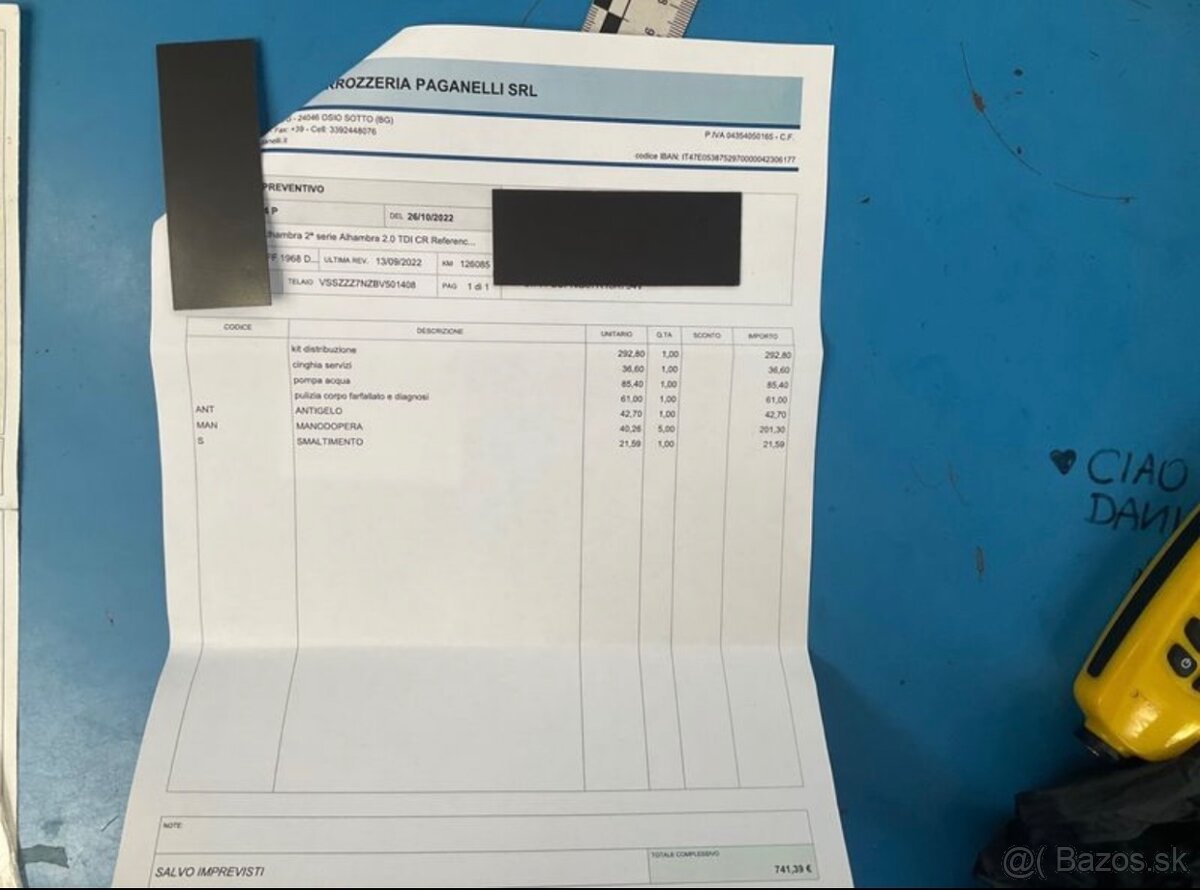 Seat alhambra 2.0 TDi 103kw VW sharan touran Galaxy s-max - 15