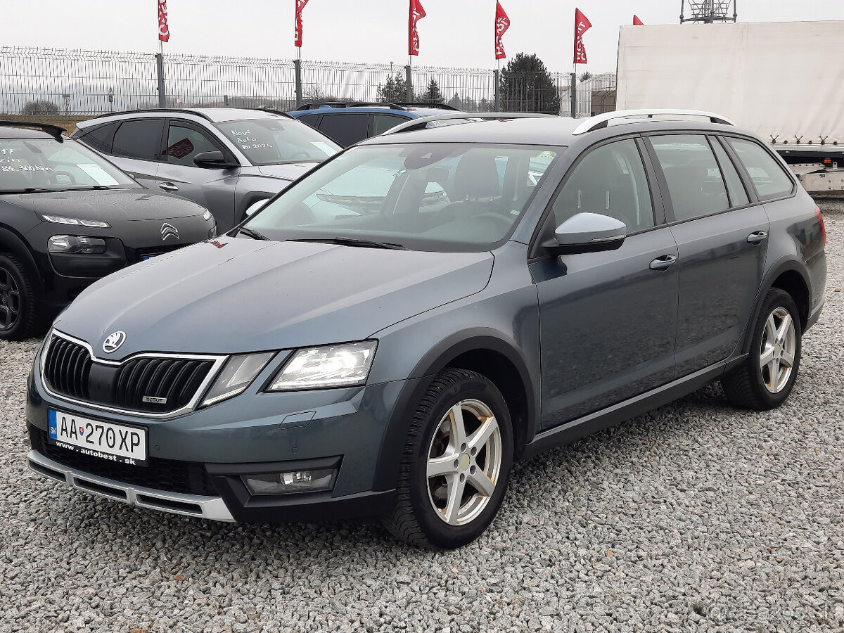 Škoda Octavia Scout 2,0 TDi LED svetlá - 15