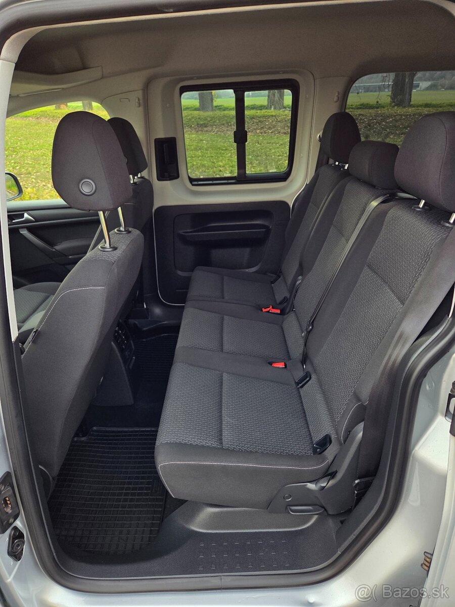 VW Caddy MAXI 7-miest / SK pôvod / 2.0 TDi ŤAŽNÉ-r.v.12-2016 - 15