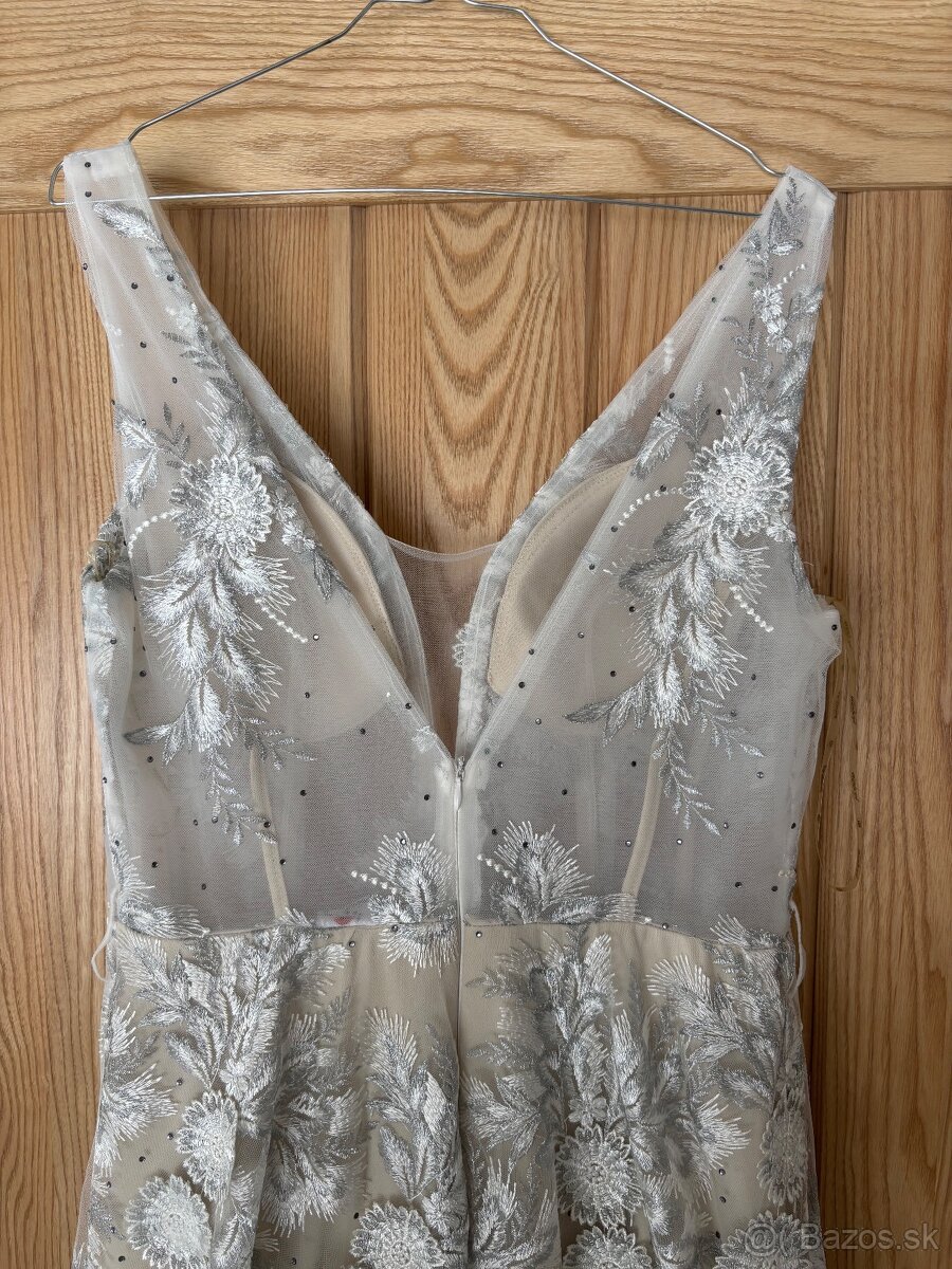 Spoločenské / svadobné šaty 42 - 15