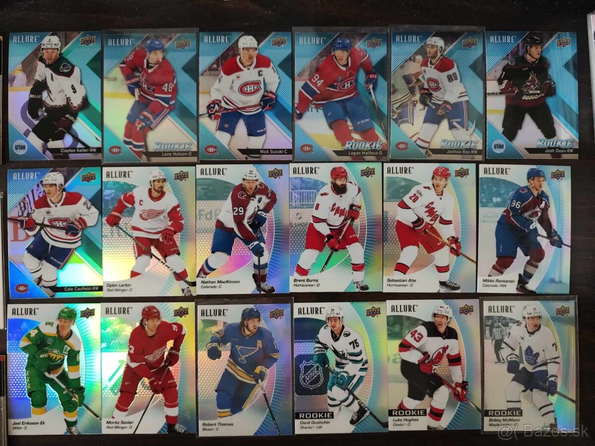 Predám hokejove kartičky NHL Black Diamond, Fleer, Allure - 15