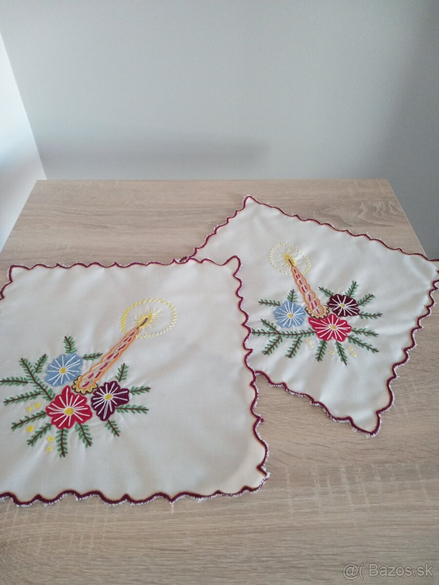 Ručne vyšívané obrusy - 15