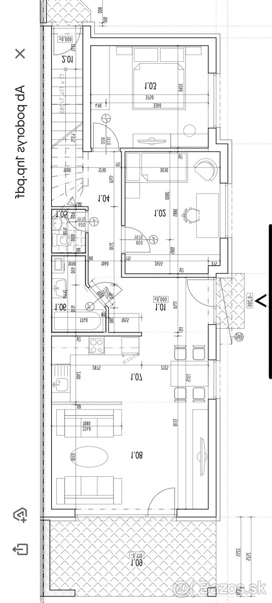3 izbový byt s vlastnou záhradou - 15