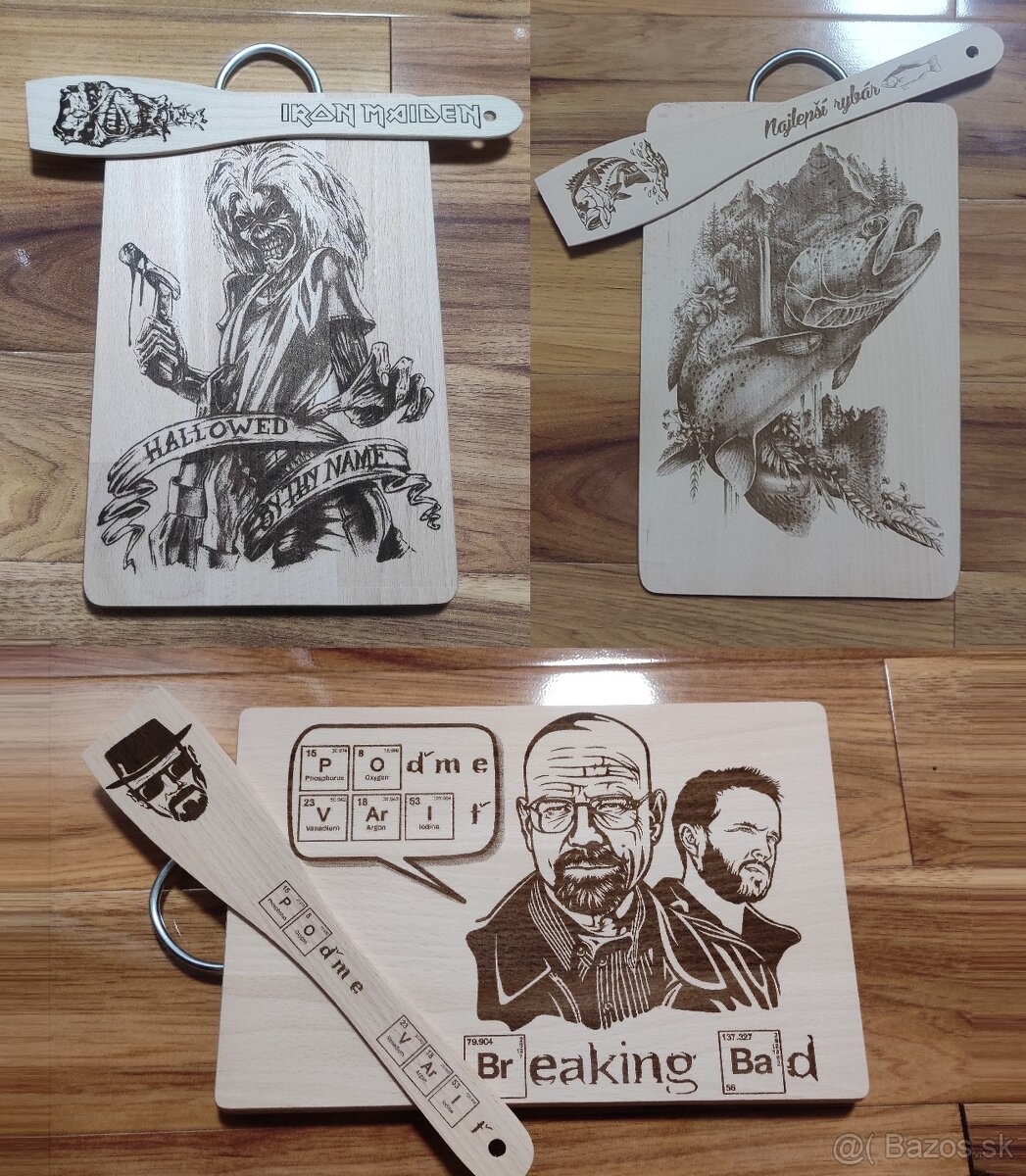 Gravírovanie a zhotovenie drevených darčekových predmetov - 15