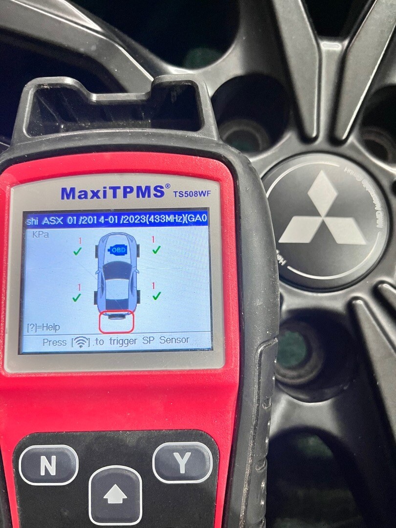 R17 Originál Alu Mitsubishi Outlander / Eclipse - ET 38 - 15