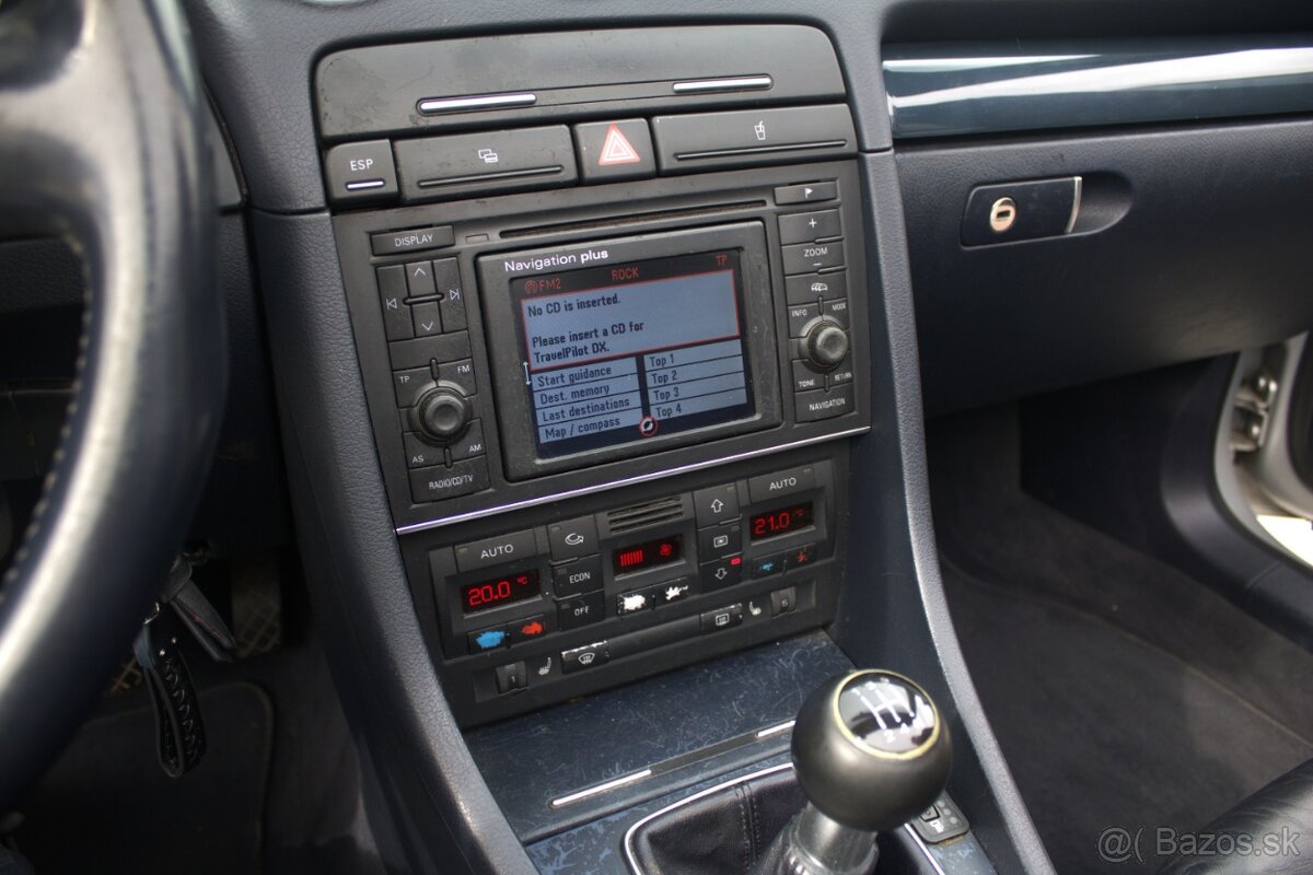 Audi A4 Cabrio, 1.8T 120kw, Benzín+LPG - 15