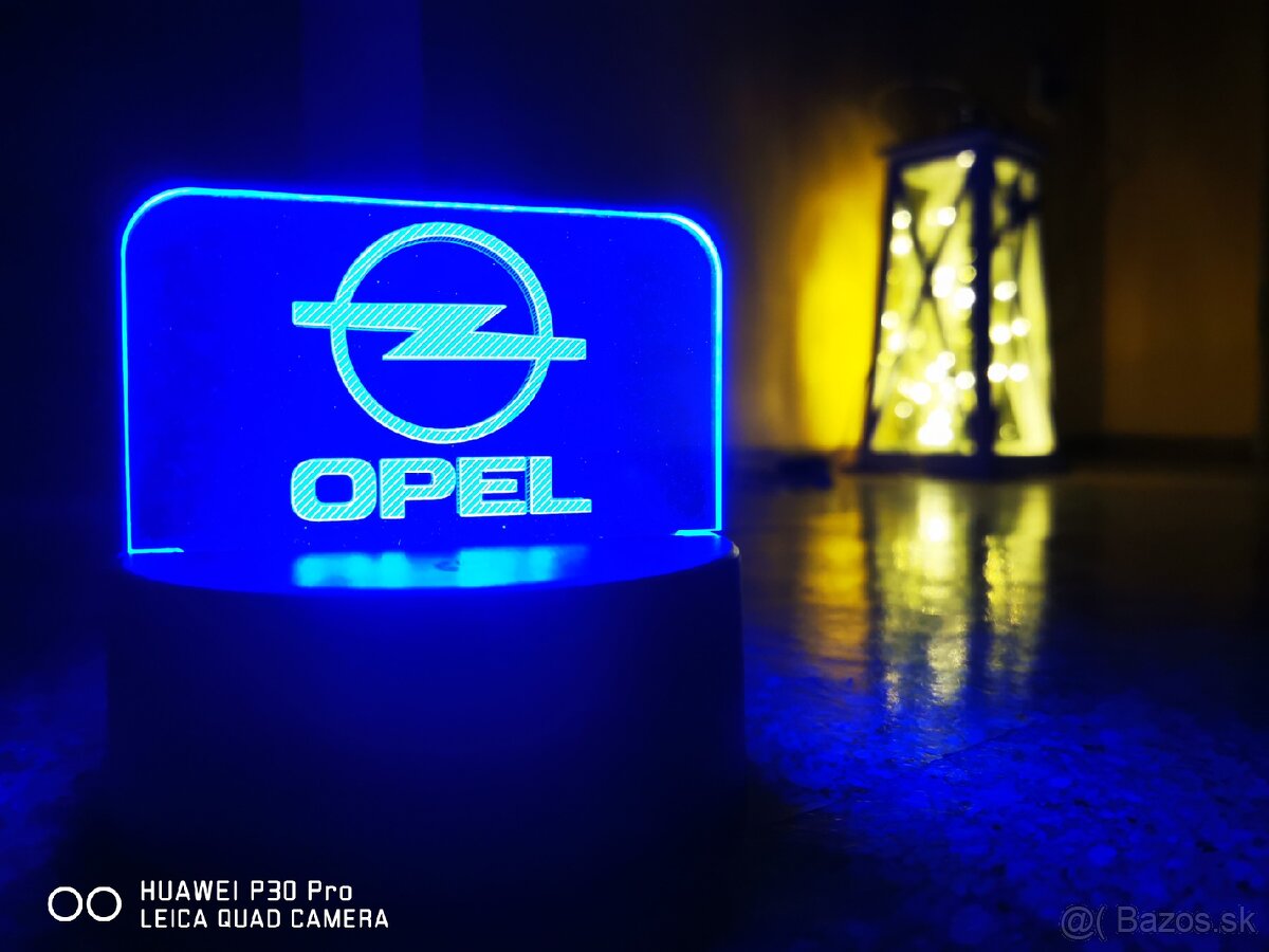 Led lampa s vlastným textom / logom - 15